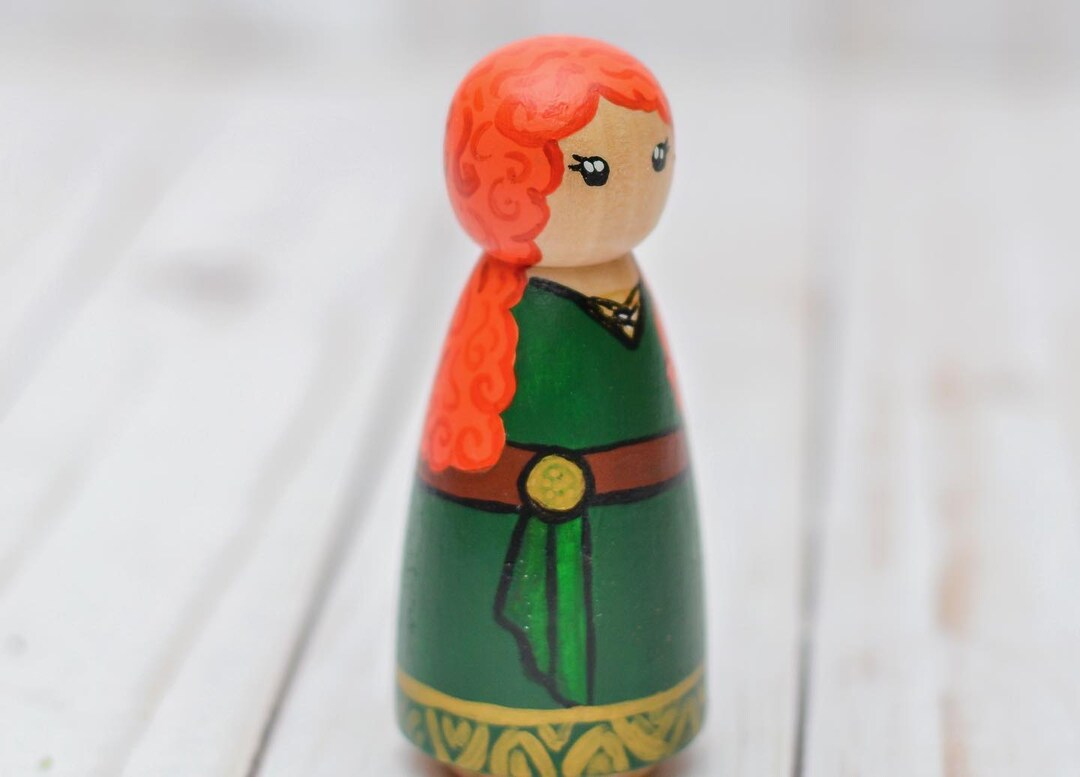 disney princess wooden dress up dolls Disney Princess Magnetic Dress-up Wooden Doll Pretend Play Set
